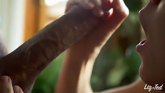 Pov View Of Lizandted'S Feet And Blowjob In High Definition