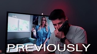 Melanie Hicks, A Busty Milf Step Aunt, Gets Fucked While Adhered To A Desk - Reaction