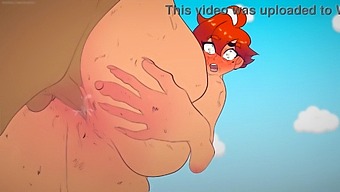 A Hentai Anime Depicts A Gender-Changing Encounter Between A Homeless Man And A Woman In The Trash, Resulting In Erotic Animation